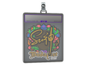 Sticker Slab | C4LLM3SU3 (Embroidered) | Budapest 2025