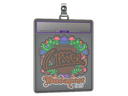 Sticker Slab | Cypher (Embroidered) | Budapest 2025