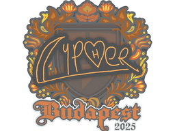Sticker | Cypher | Budapest 2025