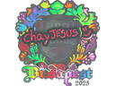 Sticker | chayJESUS (Holo) | Budapest 2025