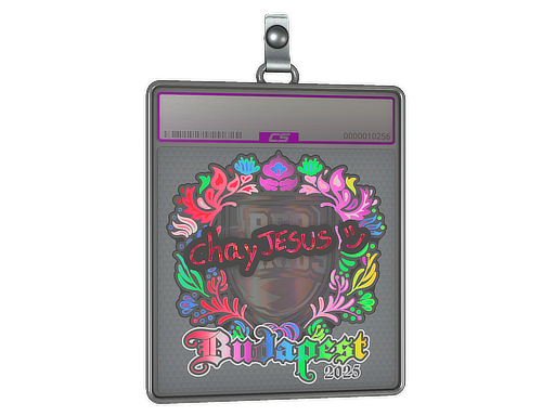 Sticker Slab | chayJESUS (Holo) | Budapest 2025