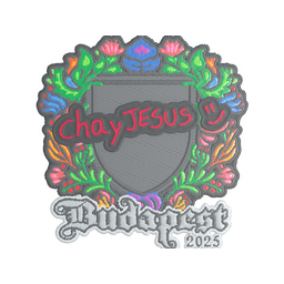 chayJESUS (Embroidered) | Budapest 2025
