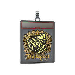 Sticker Slab | chelo (Gold) | Budapest 2025