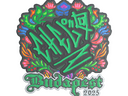 Sticker | chelo (Embroidered) | Budapest 2025