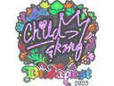 Sticker | ChildKing (Holo) | Budapest 2025