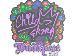 Sticker | ChildKing (Embroidered) | Budapest 2025