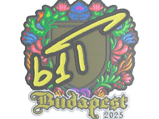 Sticker | b1t (Embroidered) | Budapest 2025