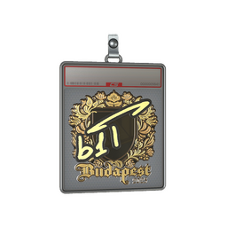 Sticker Slab | b1t (Gold) | Budapest 2025