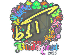 Sticker | b1t (Holo) | Budapest 2025