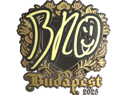Sticker | br0 (Gold) | Budapest 2025
