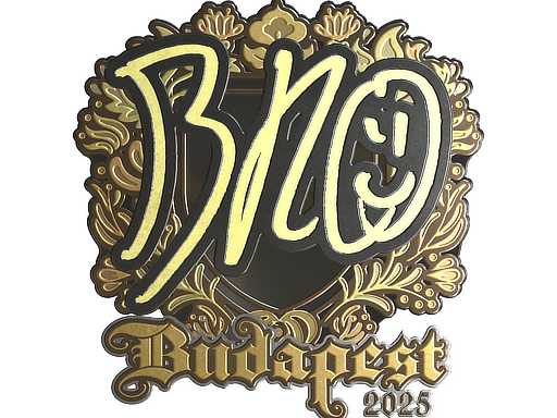 Sticker | br0 (Gold) | Budapest 2025