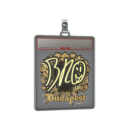 Sticker Slab | br0 (Gold) | Budapest 2025
