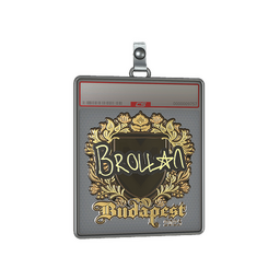 Sticker Slab | Brollan (Gold) | Budapest 2025