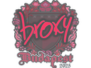Sticker | broky | Budapest 2025