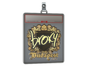 Sticker Slab | broky (Gold) | Budapest 2025
