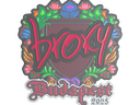 Sticker | broky (Embroidered) | Budapest 2025