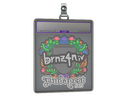 Sticker Slab | brnz4n (Embroidered) | Budapest 2025