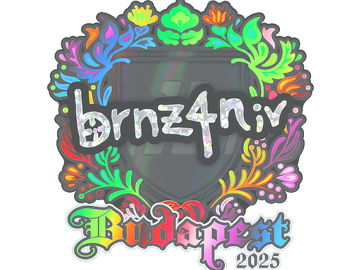 Sticker | brnz4n (Holo) | Budapest 2025