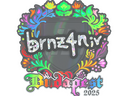 Sticker | brnz4n (Holo) | Budapest 2025