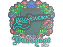 Sticker | BELCHONOKK (Embroidered) | Budapest 2025