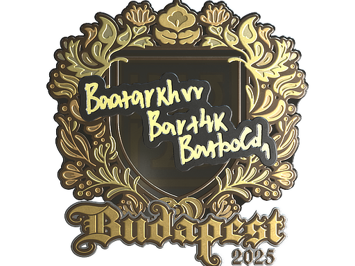 Sticker | Bart4k (Gold) | Budapest 2025