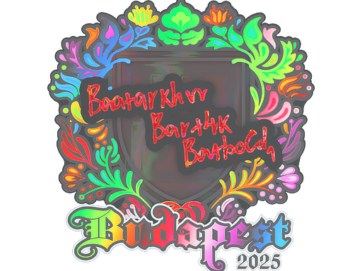 Sticker | Bart4k (Holo) | Budapest 2025