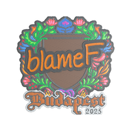 blameF (Embroidered) | Budapest 2025
