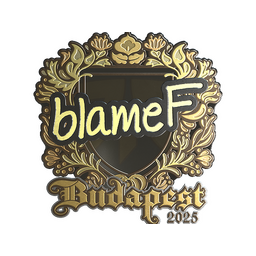 blameF (Gold) | Budapest 2025