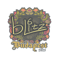 Sticker | bLitz | Budapest 2025