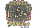 Sticker | bLitz | Budapest 2025