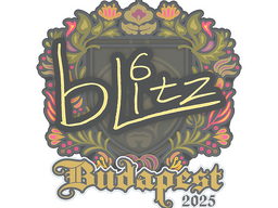 Sticker | bLitz | Budapest 2025