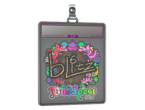 Aufkleberhülle | bLitz (Holo) | Budapest 2025