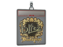 Sticker Slab | bLitz (Gold) | Budapest 2025