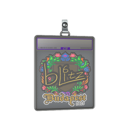 Sticker Slab | bLitz (Embroidered) | Budapest 2025