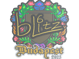 Sticker | bLitz (Embroidered) | Budapest 2025