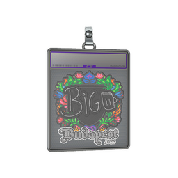 Sticker Slab | biguzera (Embroidered) | Budapest 2025