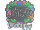 Sticker | biguzera (Embroidered) | Budapest 2025