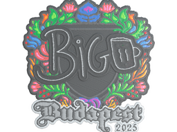 Sticker | biguzera (Embroidered) | Budapest 2025