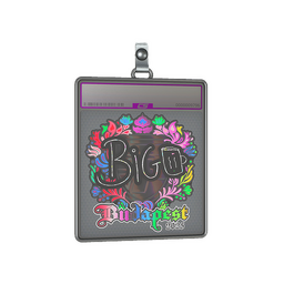 Sticker Slab | biguzera (Holo) | Budapest 2025