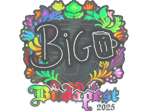 Sticker | biguzera (Holo) | Budapest 2025