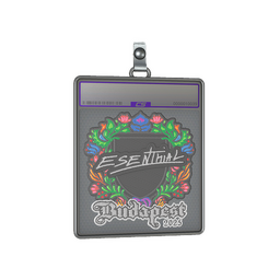 Sticker Slab | esenthial (Embroidered) | Budapest 2025