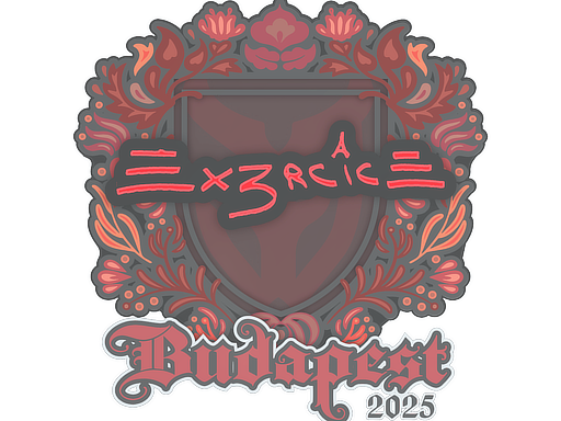 Sticker | Ex3rcice | Budapest 2025