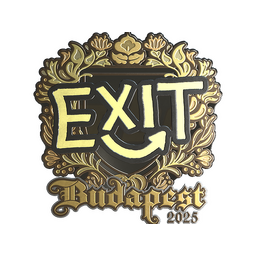 exit (Gold) | Budapest 2025