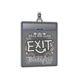 Sticker Slab | exit | Budapest 2025