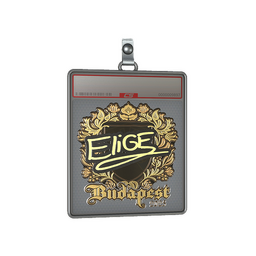 Sticker Slab | EliGE (Gold) | Budapest 2025