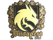 Sticker | Team Spirit (Gold) | Budapest 2025