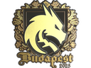 Sticker | Team Spirit (Gold) | Budapest 2025