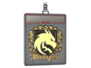 Sticker Slab | Team Spirit (Gold) | Budapest 2025