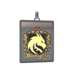 Sticker Slab | Team Spirit (Gold) | Budapest 2025