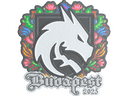 Sticker | Team Spirit (Embroidered) | Budapest 2025